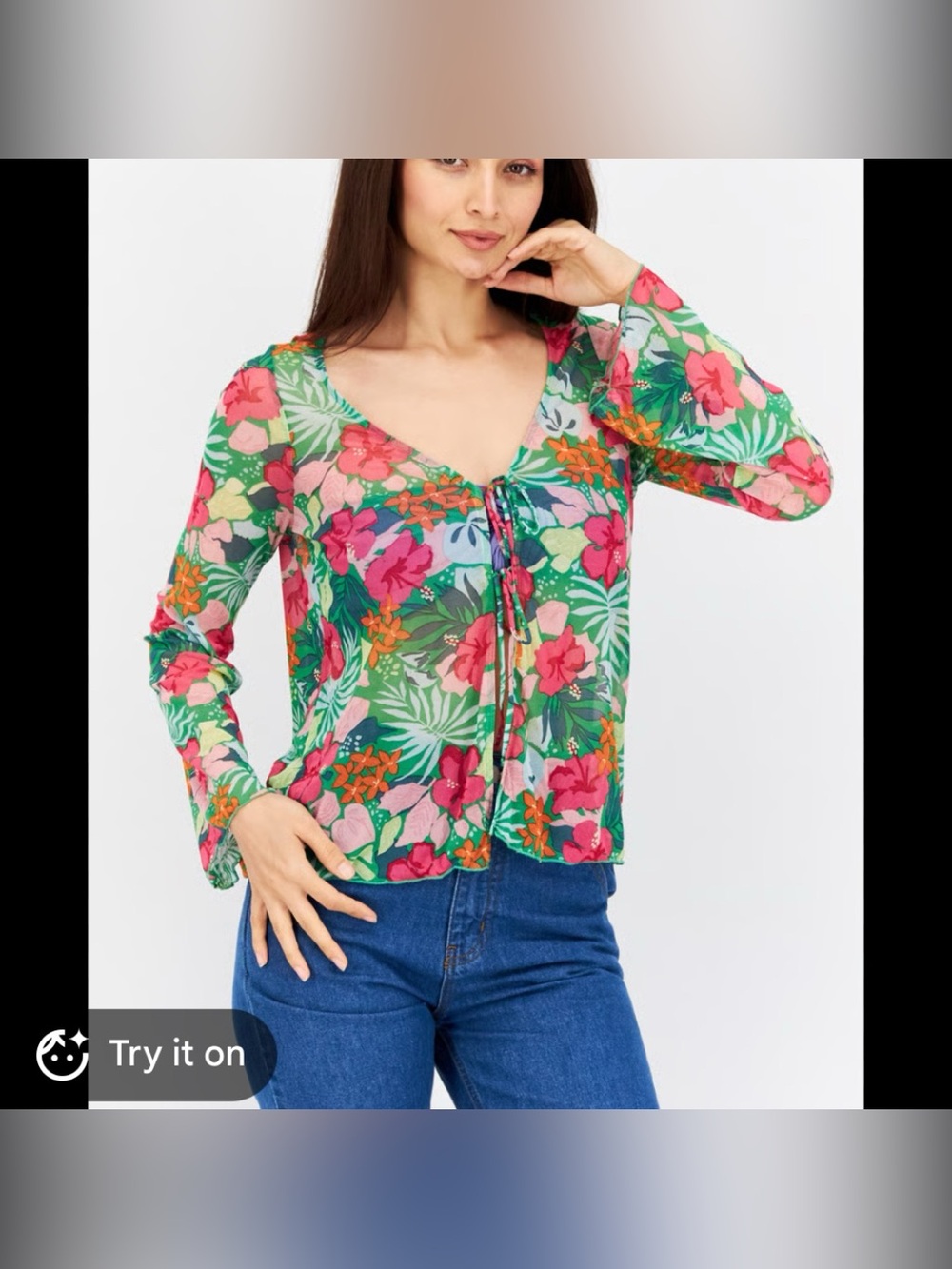 Dippin Daisy Women's Hit The Highway Top/ Floral Printed Wide Leg Pants
SET L - Picture 6 of 8